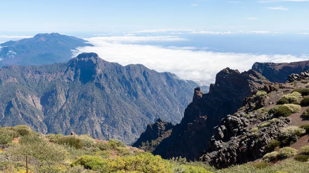 Paisaje de La Palma, isla beneficiada por nuevas medidas fiscales y de apoyo